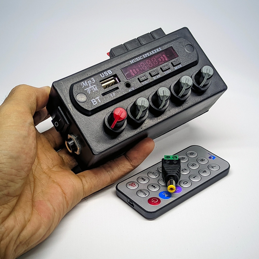 Ampli Mobil Bluetooth 12v