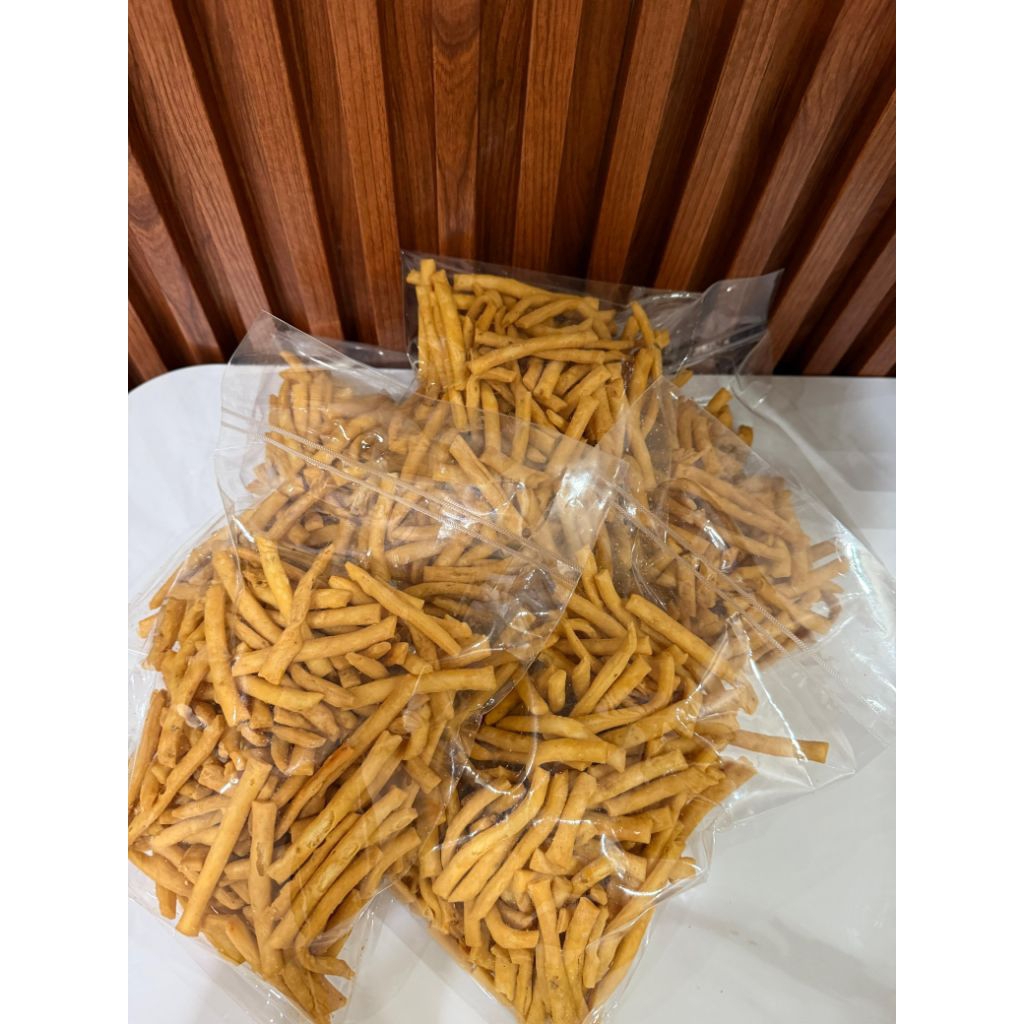 

Keripik Bawang Lidi Renyah 250Gr – Gurih Asin Bikin Nagih