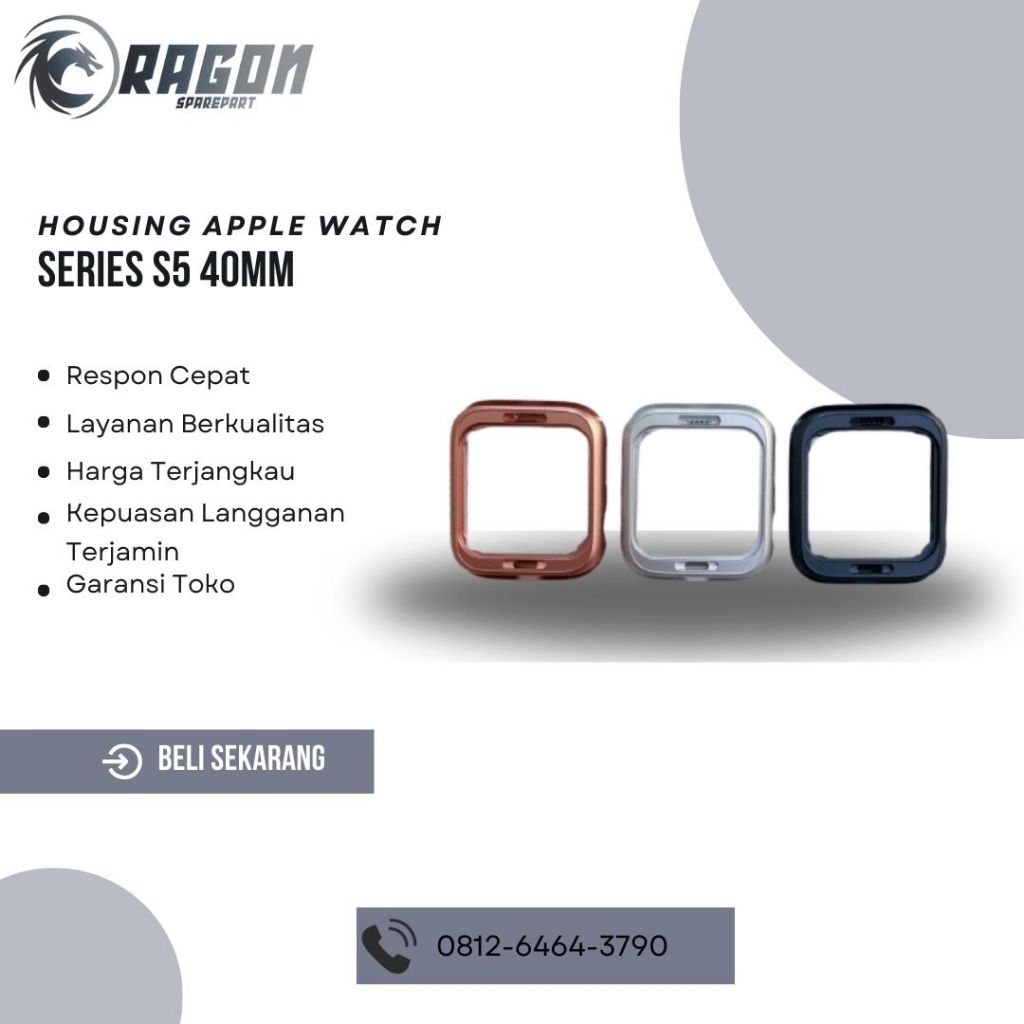 HOUSING CASING APPLE WATCH SERIES S5 40MM ORIGINAL