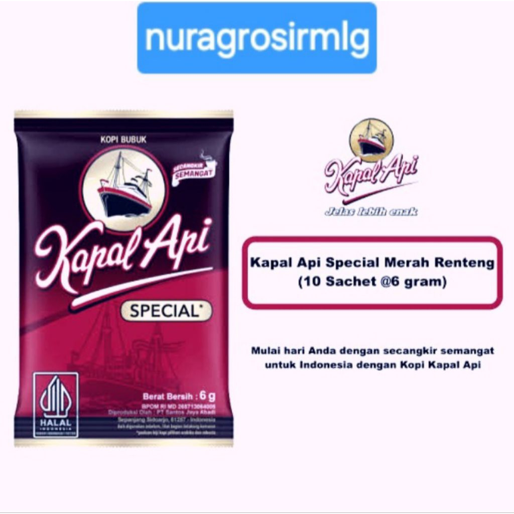 

KOPI Kapal Api Mini 6gr