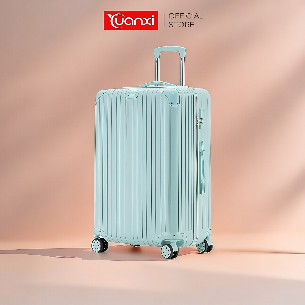 Yuanxi Koper Kabin 20 Inch Bagasi Tas Koper Besar Anak Perempuan 24 Inch Beauty Case Koper Mini 14 I