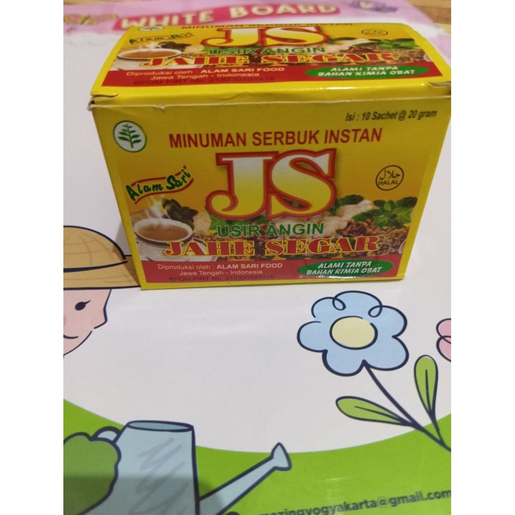 

minuman rasa jahe plus.. gingseng menyegar kan. masuk angin minggat cooy..rasanya enak coba buktikan