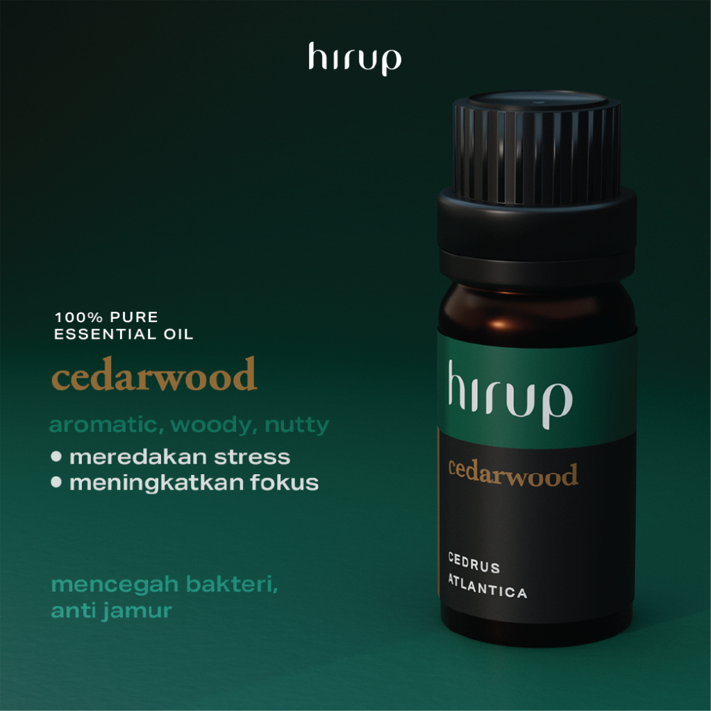 HIRUP 100% ESSENTIAL OIL | CEDAR WOOD