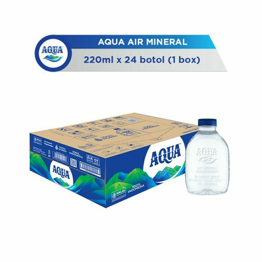 

Aqua cube 220ml x 24 botol (1 dus)