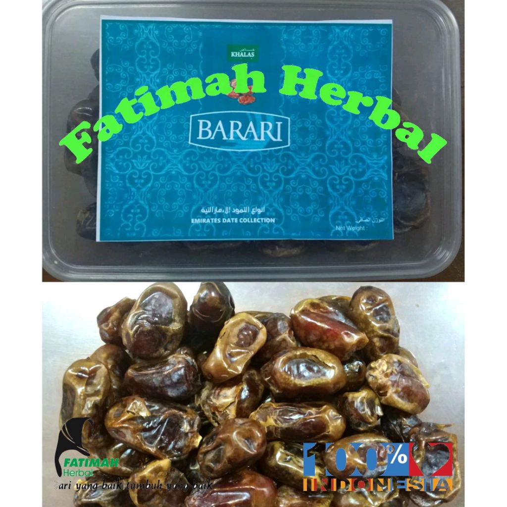 

Kurma Khallas Barari - Khalas - 1 Kg - Repack