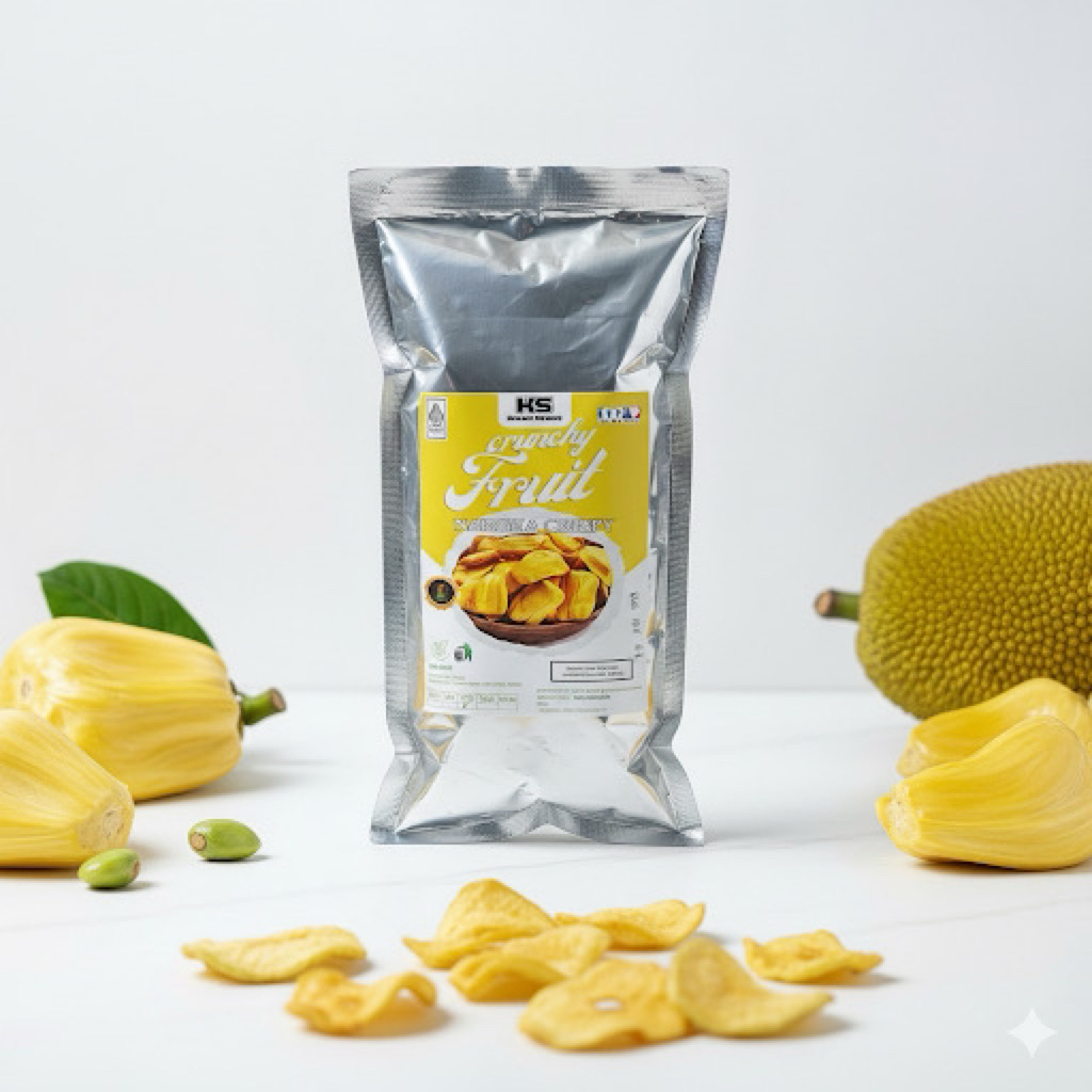 

Cemilan Kripik Nangka Premium 100gram Manis Renyah | Cemilan Favorit | Cemilan Buah Sehat | Cemilan Kripik Buah