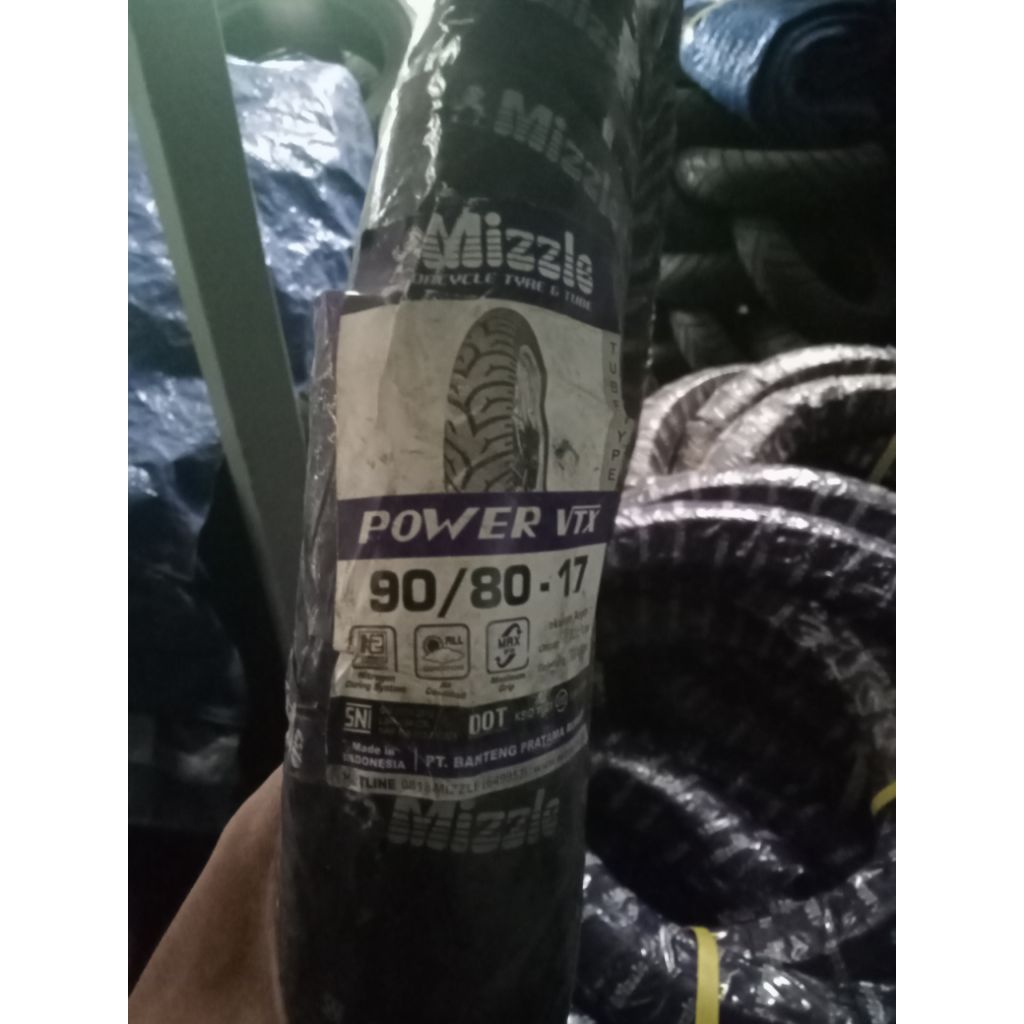 Ban 90/80 ring 17 Mizzle power vtx tubetype THN 2018-2020