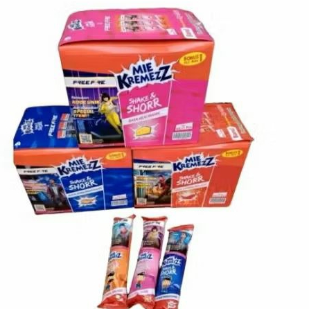 

Mie Kremezz shake and shorr isi 21 pcs