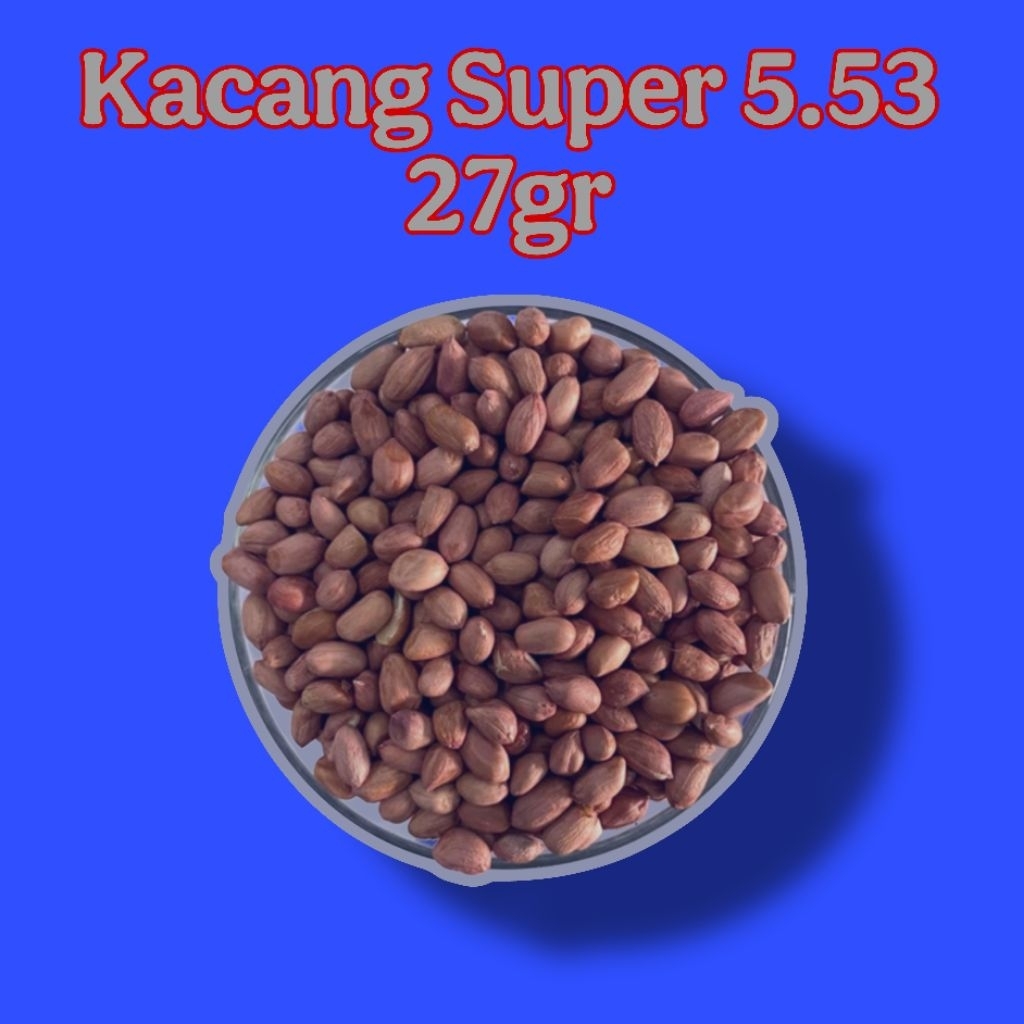 

kacang super 5.53 slvg 27gr 100pcs