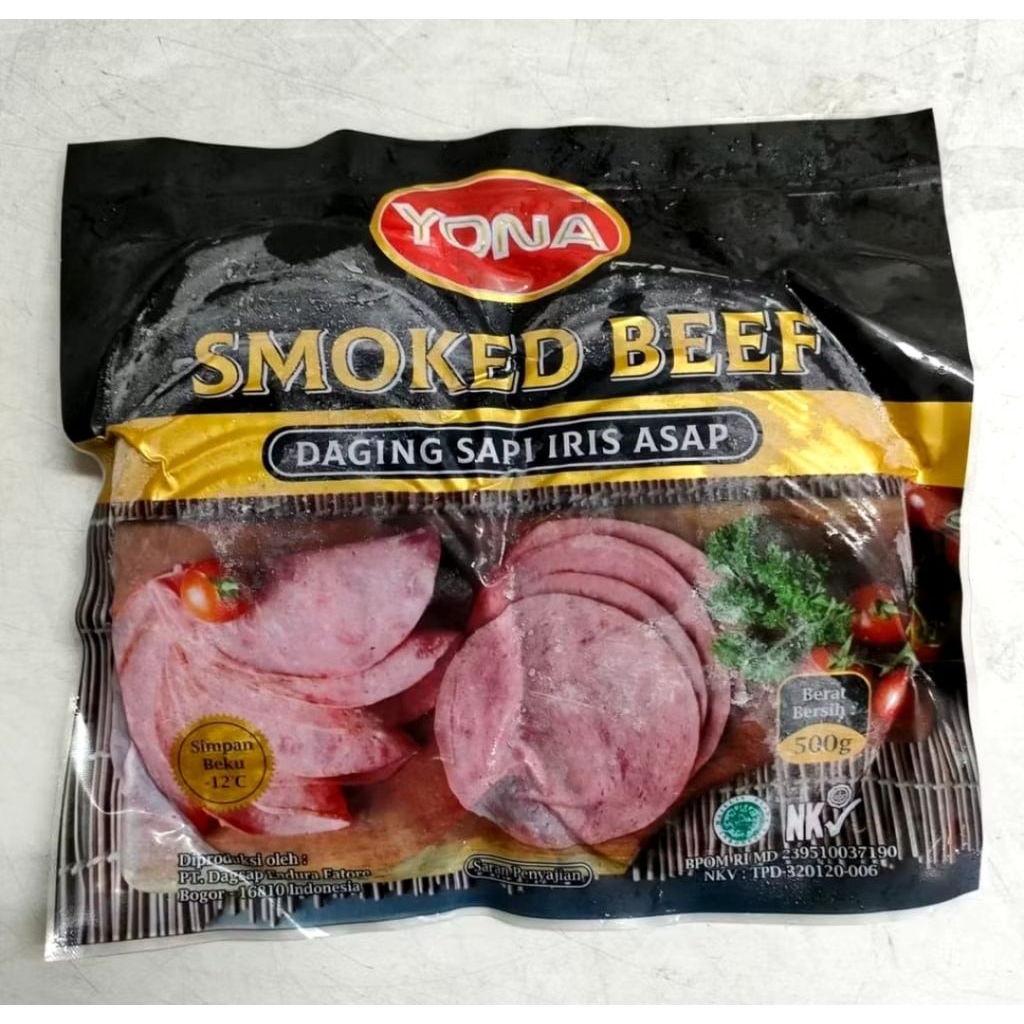 

YONA SMOKED BEEF 500 GR