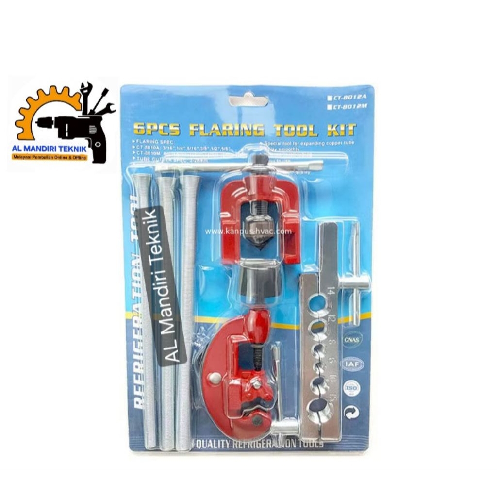Flaring Tool Kit CT 8012A (6 pcs ) | Flaring Tool Kit Set  CT 8012A