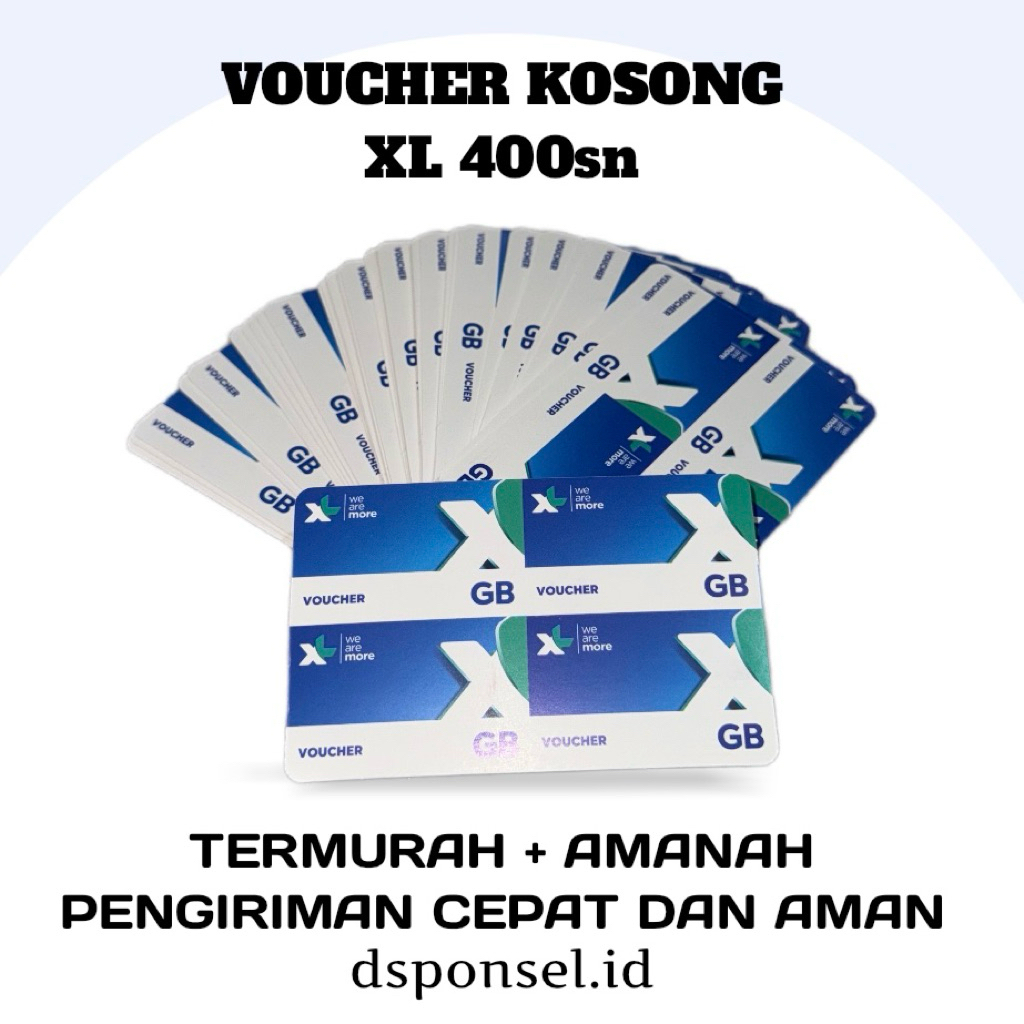 Voucher Kosong XL (400sn)