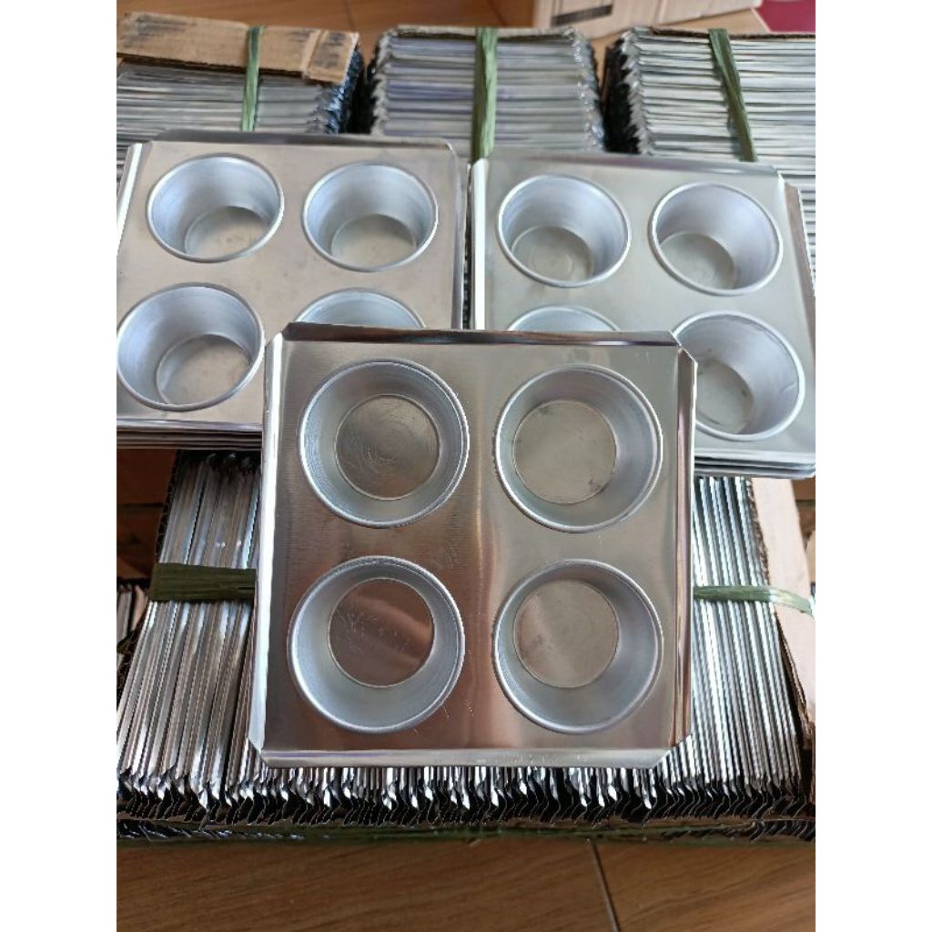 Loyang muffin/wedang kopo/wedang sodan khas bali isi lubang 4 anti bocor