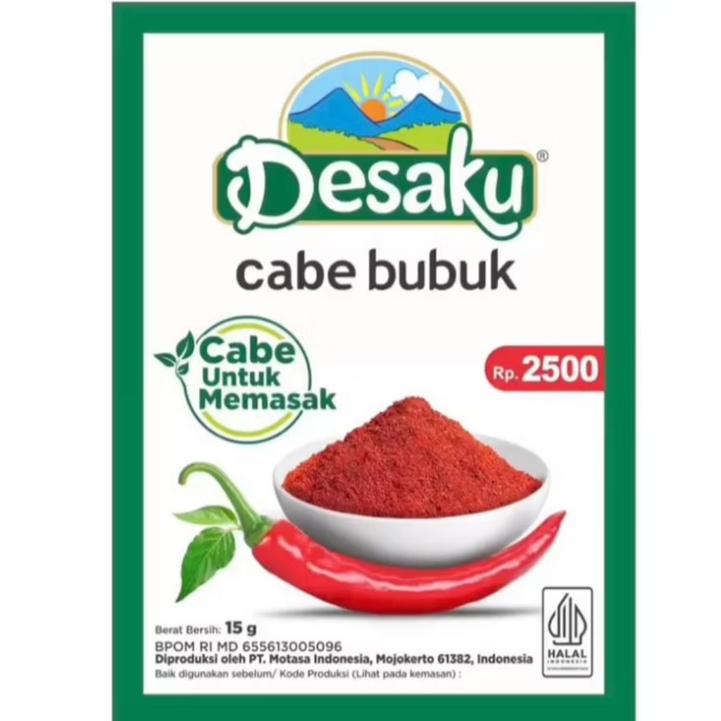 

Desaku Bubuk Cabe 15 gram
