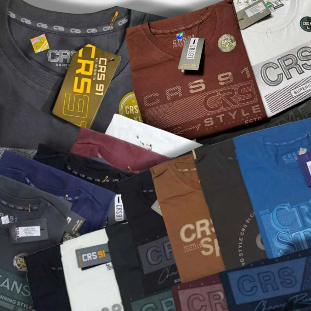 KAOS PRIA CRS 91 PAKET HEMAT GROSIR