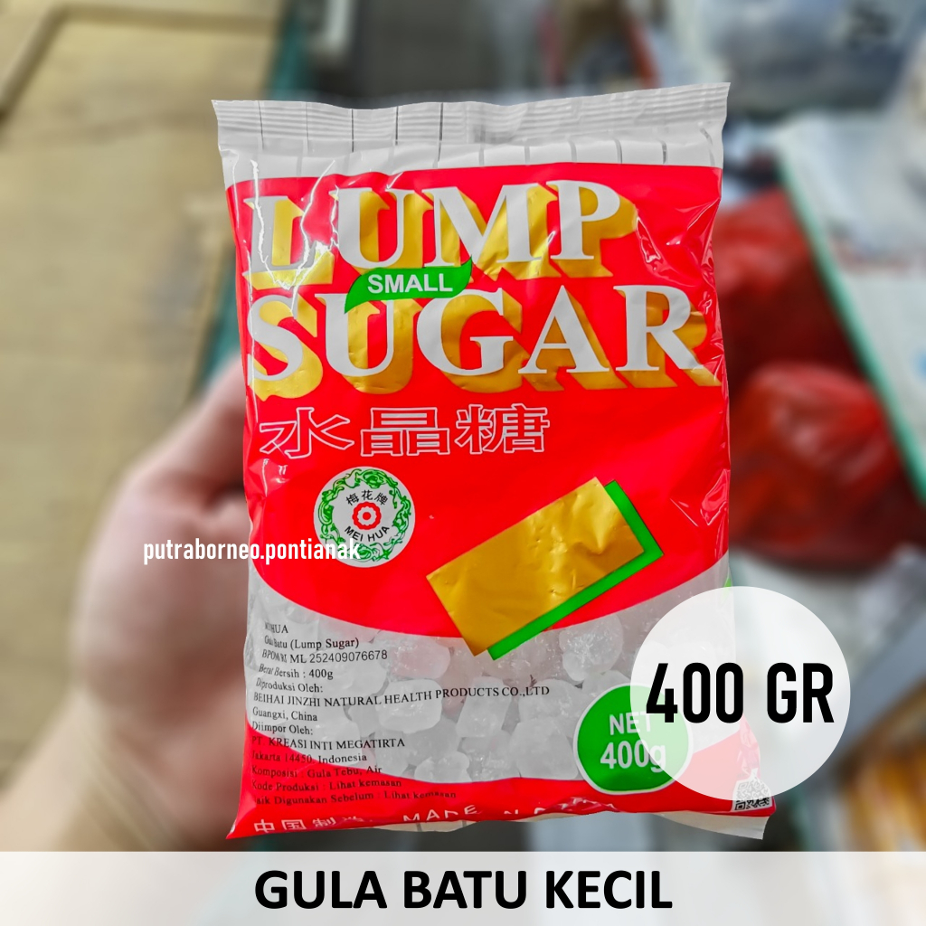 

Gula Batu Kristal 400 gr / Gula Batu Kotak Kecil