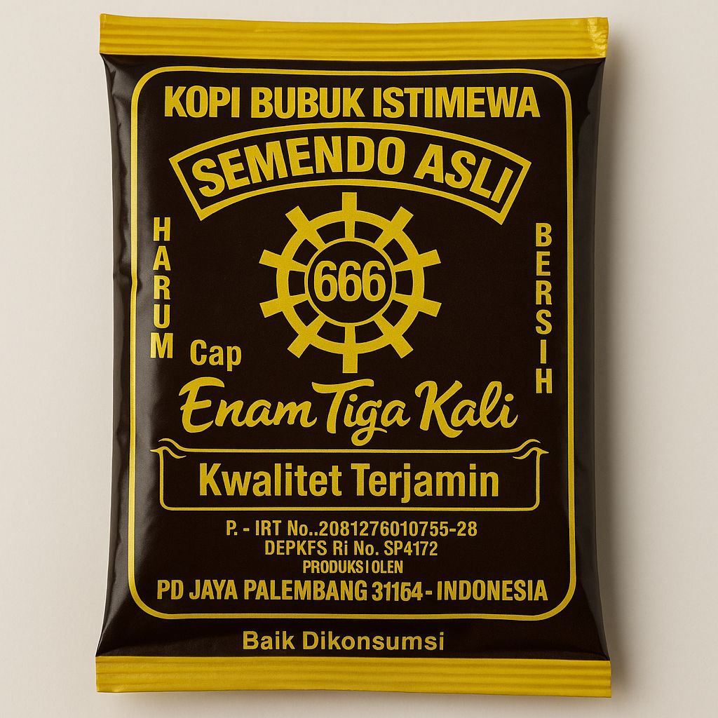 

Kopi Bubuk Istimewa Semendo Asli 666 – Harum, Bersih, Berkualitas