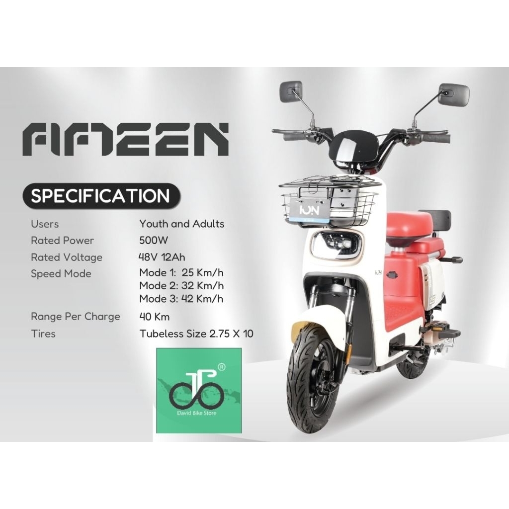 Sepeda Listrik Element ION Fifteen 15 TERBARU
