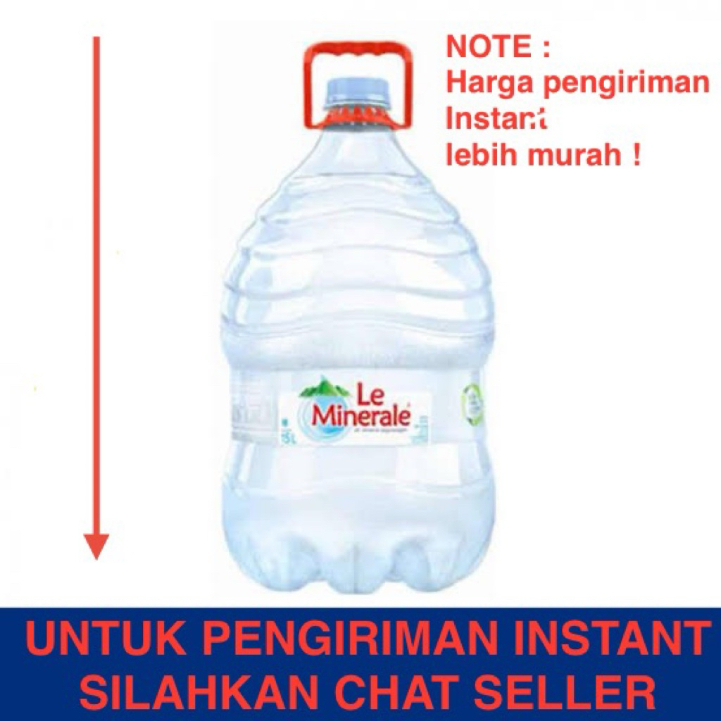 Galon le mineral kosong