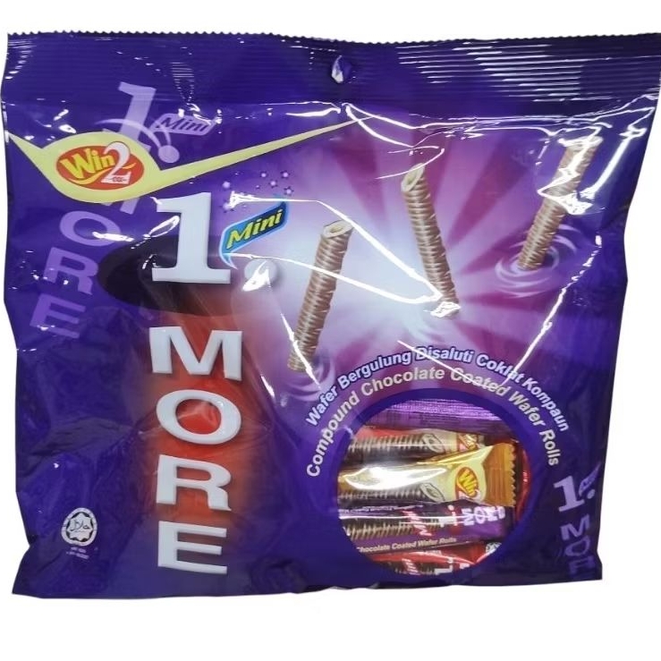 

Win2 mini 1 more choco wafer roll 90gr