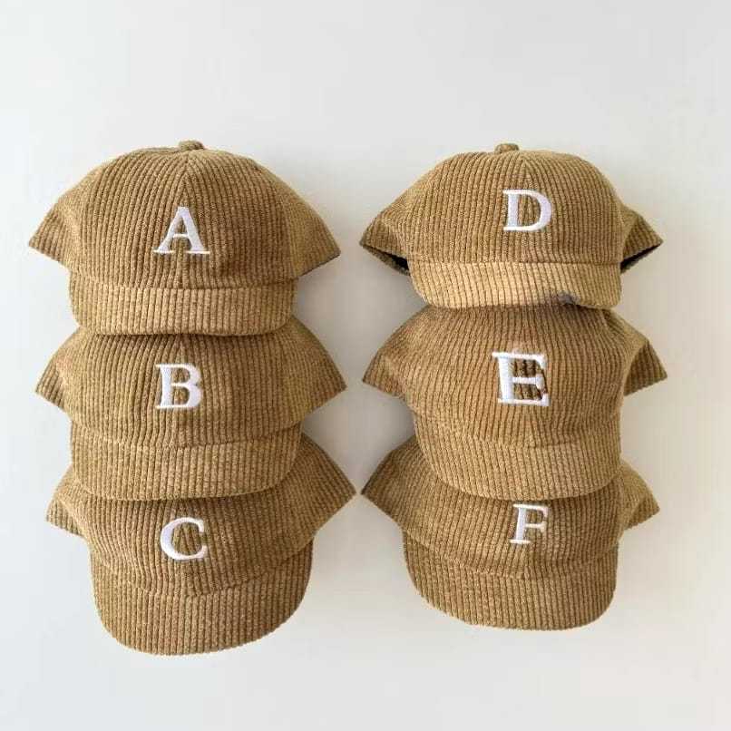 Topi Bayi Corduroy Custom Bordir Nama Premium Topi Anak Corduroy Premium Bordir Nama Topi custom fre