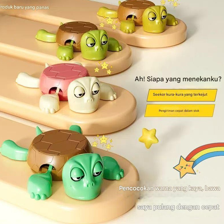 Ready las gelas air kurakura lucu dengan tombol tekan Mainan DekompresiDekorasi Desktop Lucu