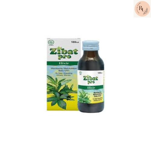 Zibat Pro Elixir 100ml - obat batu ginjal herbal - batugin elixir