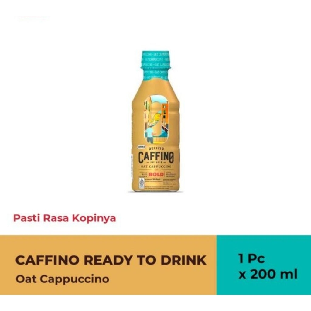 Caffino Oat Cappuccino 200 ml / kopi caffino cappuccino