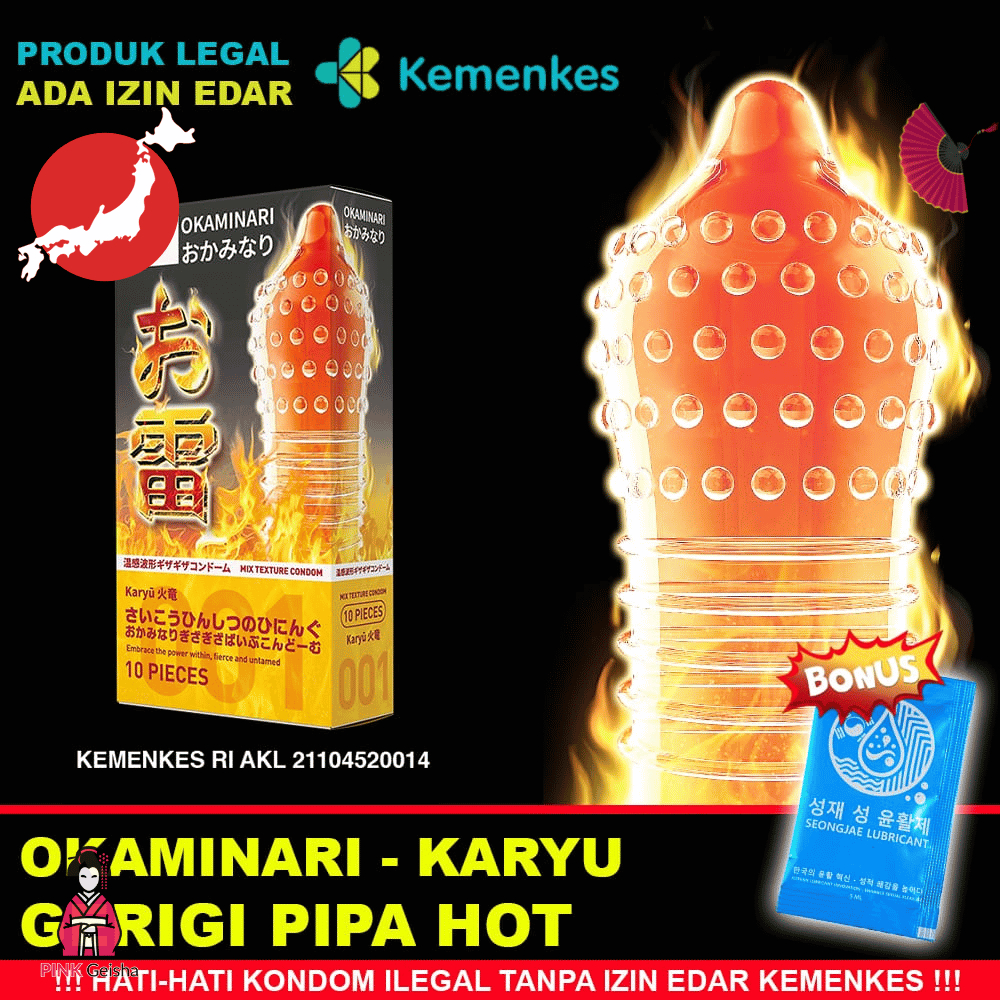 HOT Kondom Bergerigi 001 OSB Pemuas Selera Wanita Hangat
