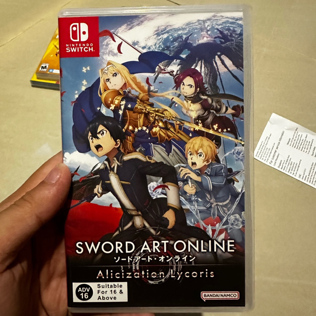 Kaset Game Nintendo Switch Sword Art Online