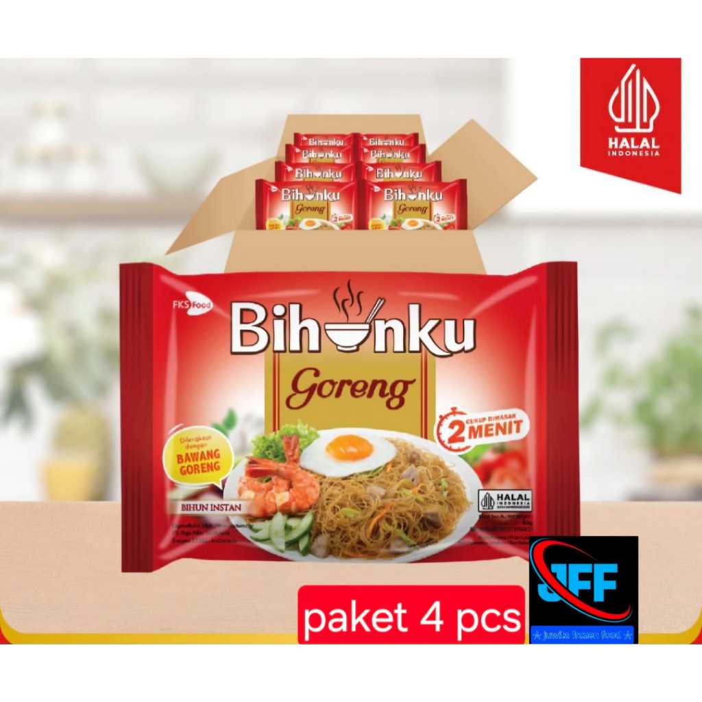 

Bihunku Goreng Spesial 1 paket [60g/4Pcs] Bihun goreng spesial
