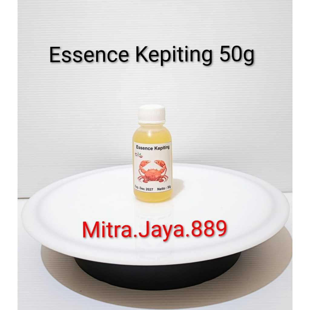

Essence Kepiting 50 Gram / Essen Kepiting Food Grade / Essen Crab