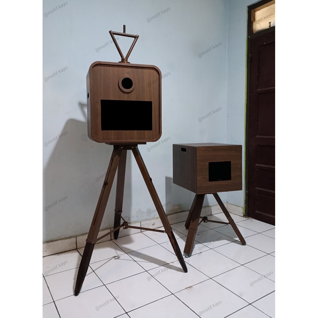 Photobooth dan box printer custom tiang lighting