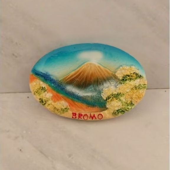 Tempelan Kulkas Fridge Magnet Bromo