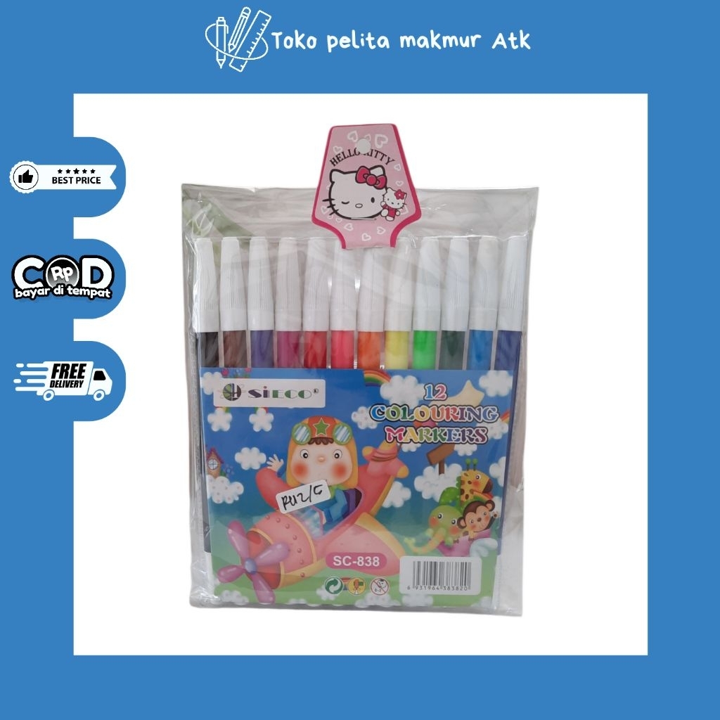 

SPIDOL SIECO 12 WARNA