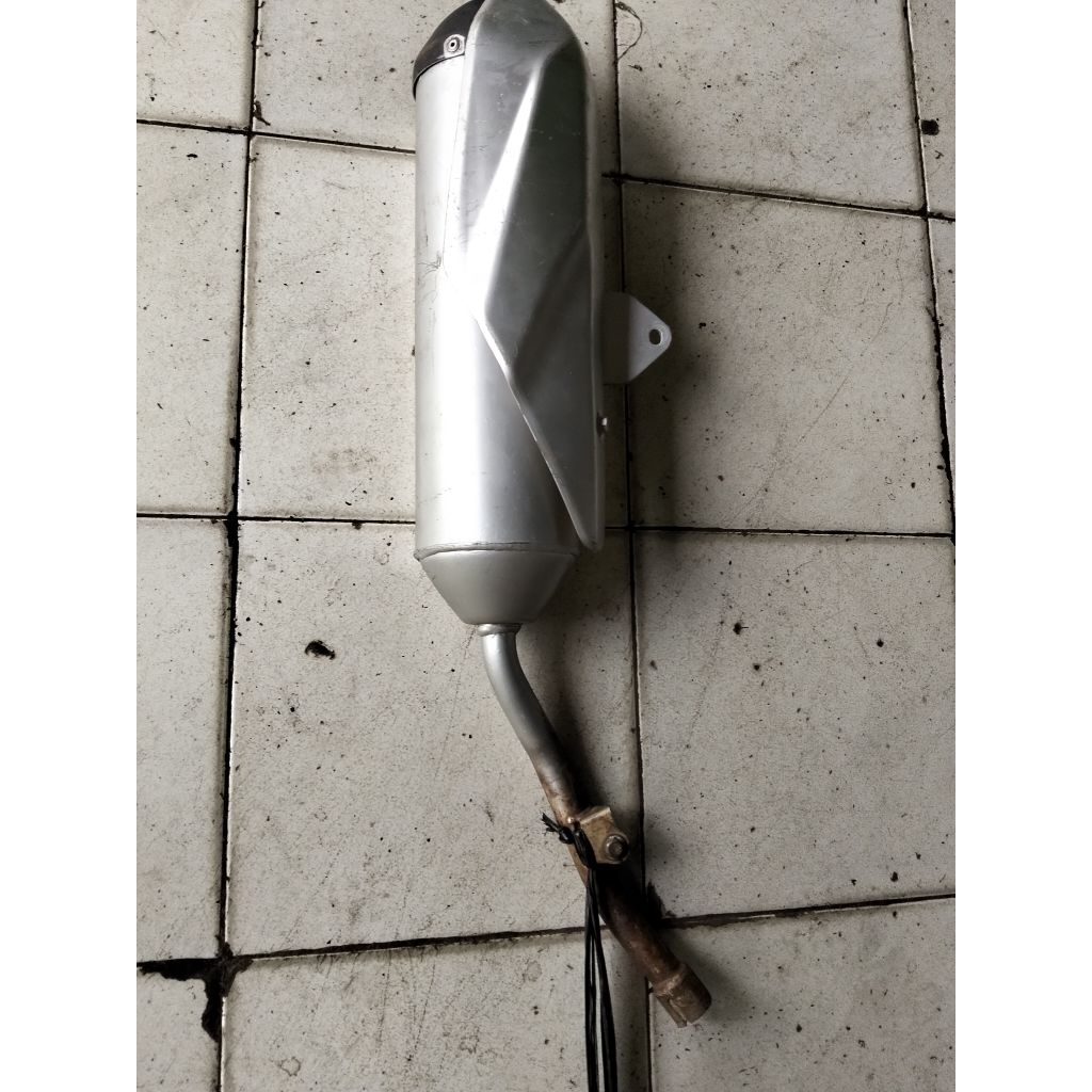 kenalpot KLX bekas original