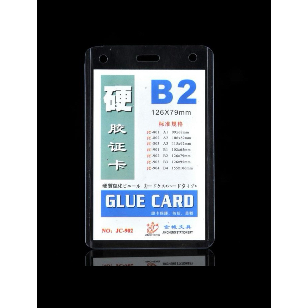 

Plastik card panitia / peserta bahan tebal