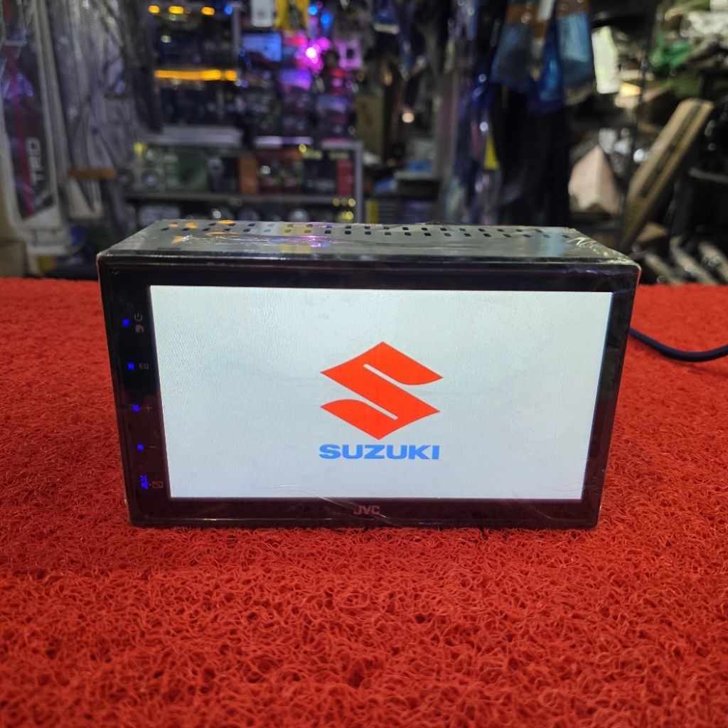Head Unit JVC KW-M25BT Bluetooth USB Aux Radio FM AM ex Suzuki Ignis Baleno
