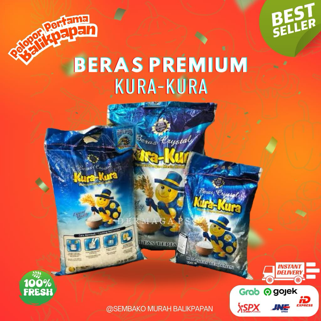 

beras kura kura 25kg (READY)