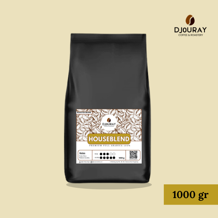 

Djouray Houseblend Special Full Arabika, Biji Kopi Premium Espresso Blend