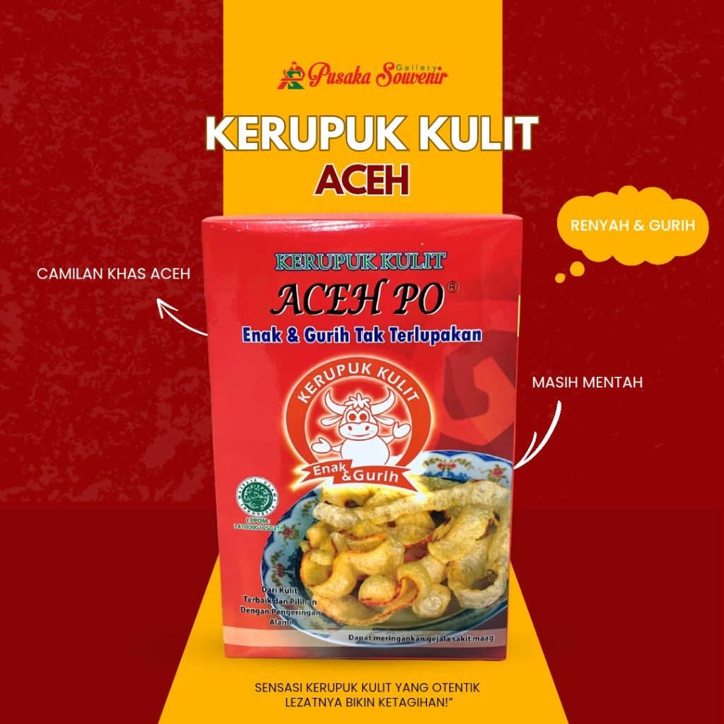 

Kerupuk Kulit Aceh (Mentah) | Makanan khas aceh