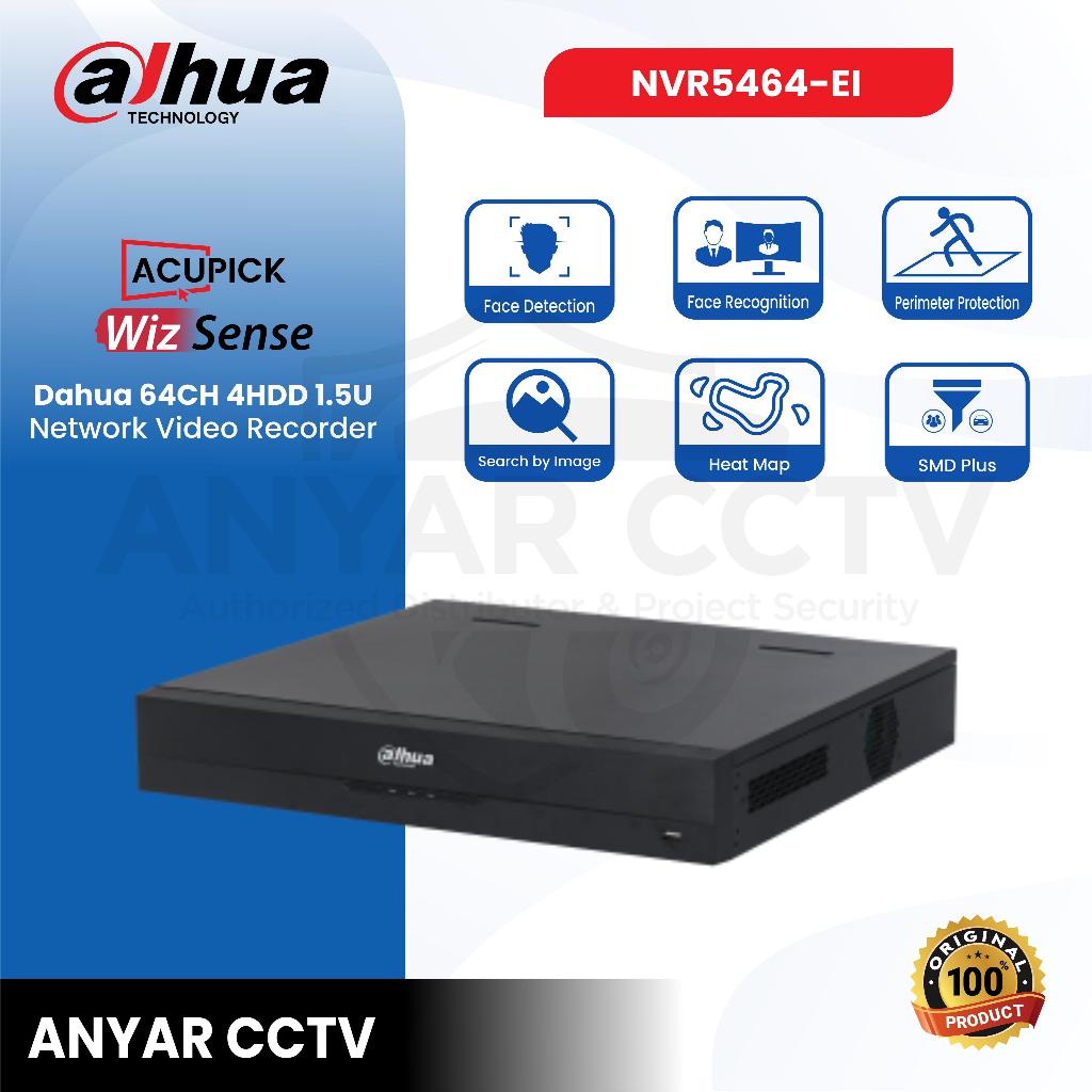 DAHUA NVR5464-EI NVR Dahua 64CH 4HDD 1.5U NETWORK VIDEO RECORDER