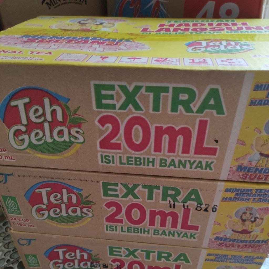 

Teh Gelas 1 Dus ( isi 24 cup)