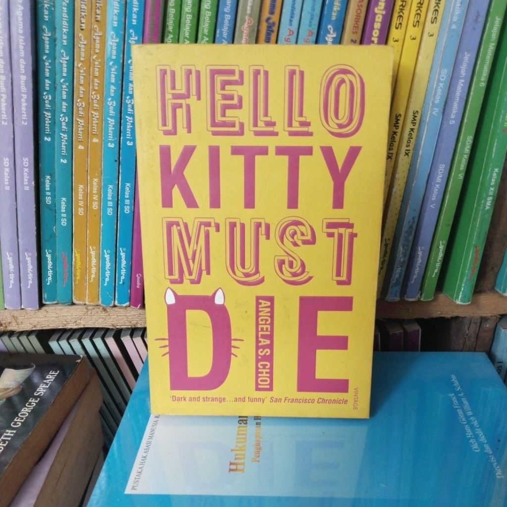 NOVEL HELLO KITTY MUST DIE DARK AND SIRANGE AND FUNNY SAN  FRANCISCO CHRONICIE
