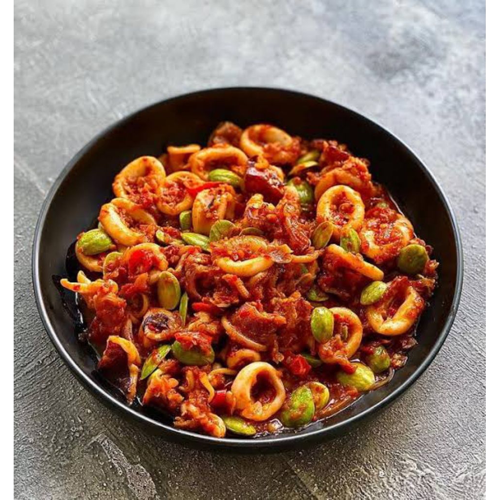 

Sambel Cumi Mix Pete 150gr