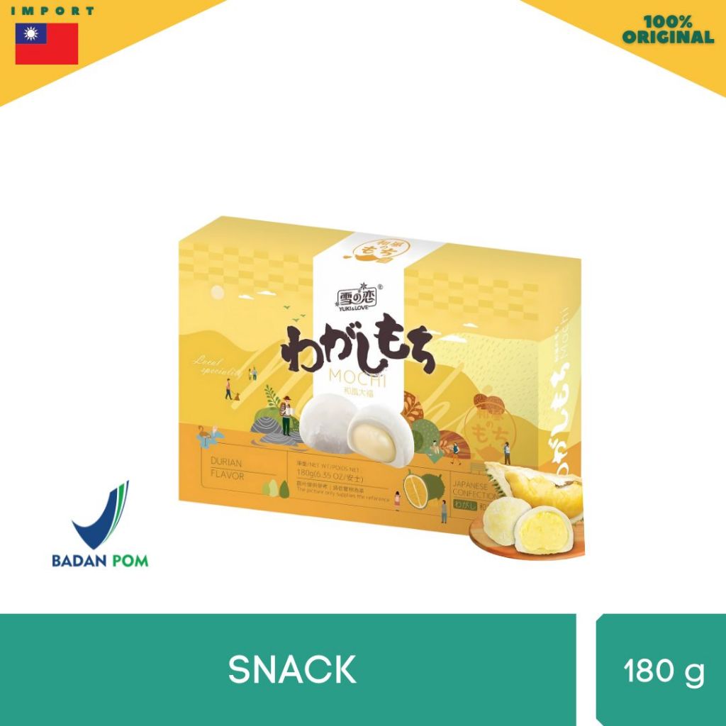 

Yuki & Love Kue Mochi khas Taiwan