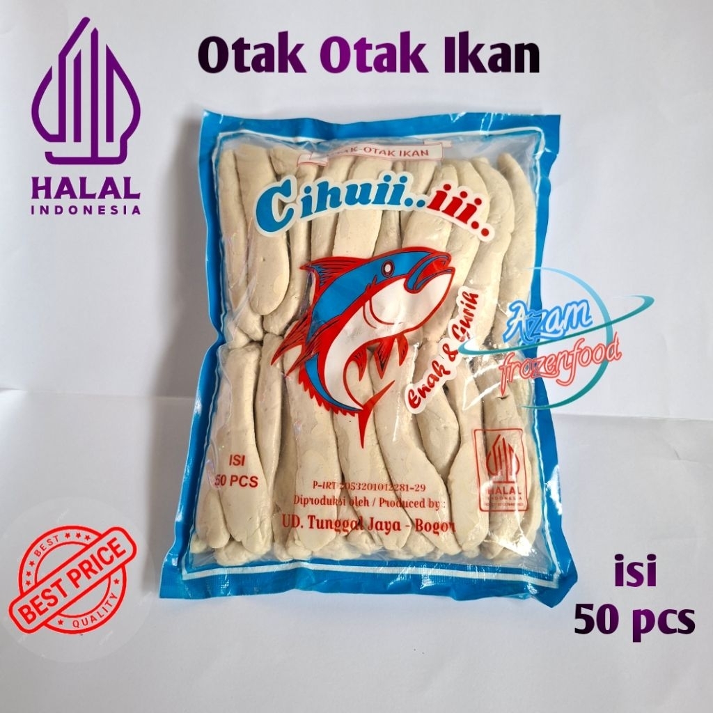 

Otak otak ikan cihuii..ii 1 kg isi 50 pcs
