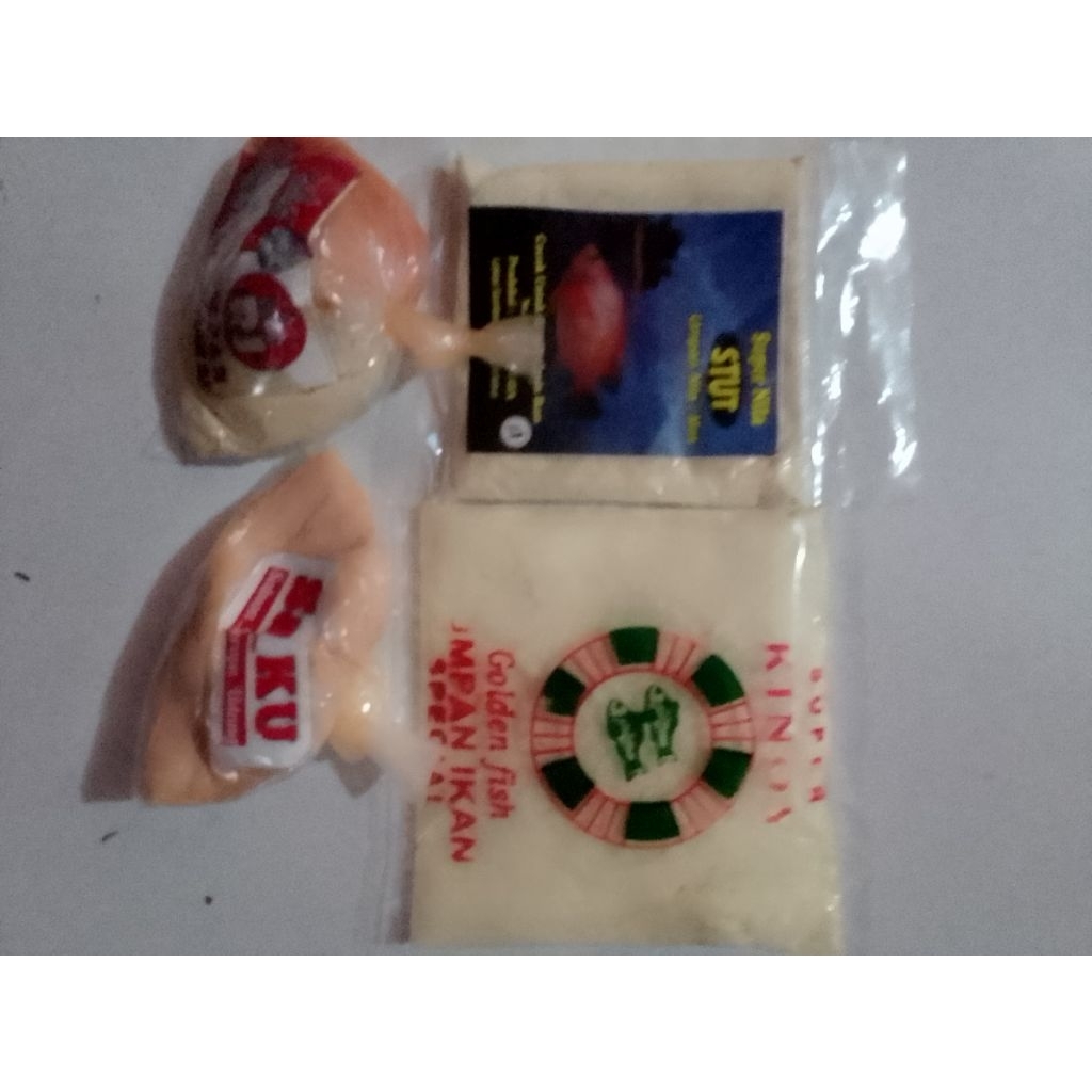 Umpan mancing paketan siap pakai untuk ikan mas