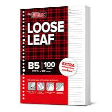 

Loose Leaf B5 100 Lembar BigBoss PREMIUM / Kertas Binder isi ulang Binder Note B5 Garis 100 lembar