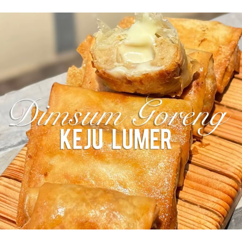 

VIRAL!! DIMSUM KEJU GORENG ISI 4 PCS MELTED CHEESE